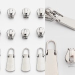 3호 수선 지퍼 고리 슬라이더 10p세트(실버) 의류부자재 미싱부자재 포장부자재 : help샵