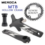 MTB 산악 자전거 통합 크랭크 방수 블랙 170mm 172mm 175mm bcd104 BCD64 8 9 10 11 스피드 클로즈 4 클로 : 해리유통