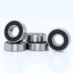 698-2RS 베어링 10 PCS 8x19x6mm 미니어처 698RS 볼베어링 619/8RS Z2V1 698 2RS : 해리유통