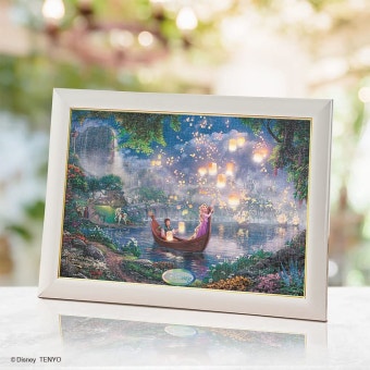 500 개 지그 소 퍼즐 디즈니 Tangled 귓토 시리즈 [스테인드 아트] (25x36cm) : Hiro service