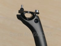 탄소 MTB 로드 바이크 시트 포스트 유광 자전거 매트 31.6mm 27.2mm 350mm 400mm - 3K / UD : 해리유통