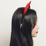 꼬마악마머리띠 할로윈 악마뿔 삼지창 세트 : 너비shop