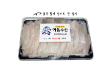 국민횟감 양식 활어 광어회 회배달 택배/450g 내외 : 이음수산