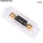 100 200 300 AMP ANL 퓨즈 홀더 볼트온 자동차 1x : 399276