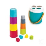 어린이집 컵쌓기 도형놀이 세트 6개월 아기선물 놀이교구 : 프롬서호