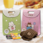 어린이집 생일 답례품 구디백 니트 머블러 목도리 선물 유치원 단체 입학 졸업 연말 수료식 : 꼬망 답례품