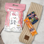 어린이집 생일 답례품 구디백 니트 머블러 목도리 선물 유치원 단체 입학 졸업 연말 수료식 : 꼬망 답례품