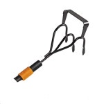 피스카스 농기구 땅고르기작업 밭매기 텃밭 주말농장 원예용 마당 가드닝 정원 쇠스랑 풀제거 : 모듬MART