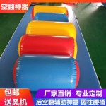 태권도 원형 에어매트 공중제비 덤블링 풍선 둥근 체조 에어쿠션 백핸드 백플립 보조 훈련 : SKY KOREA