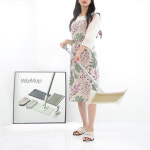 위즈맙 물티슈 부착 청소 밀대 걸레 극세사걸레 포함 The Simple 실속형 : 위즈맙