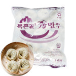 이북식 왕만두 1.4kg (최소구매2봉) 북촌골수만두 담백한 고기만두 식당용 업소용 : 텃골푸드