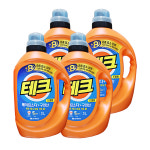 엘지 테크 베이킹소다 구연산 액체 세탁세제 드럼용 3L 4개 빨래 : 더진스토어