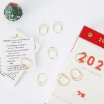 고기 미니 ALLTU 금속 종이 클립 메모장 사진 장식 사무실 셀러드집게 : 에프제이레드