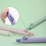 딥 젤 4/5pcs 코코 버튼 젤 잉크 0 42mm 선명한마카 그립감좋은펜 : NOO 스토어