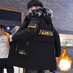점퍼 남성용 숏패딩 남자 재킷 따뜻한 다운 경량 겨울 패딩 파카 코튼 캐주얼 : 블러썸33