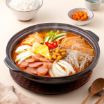 미스타셰프 부대찌개 600g 1팩 의정부 부대찌개 캠핑 밀키트  햄 육수 : 로그온쇼핑