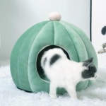 고양이 숨숨집 강아지 고양이 집 방석 애견 하우스 : 최저가마트샵