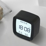 야광탁상시계 전자 디지털 미니 LED 무소음 탁상 시계 : 굿니스마켓