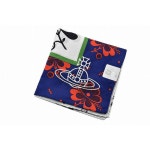 비비안웨스트우드손수건 Vivienne Westwood 네이비 화이트 도트 플라워 : SAFETY STORE