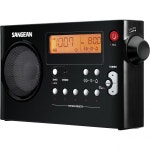 Sangean 산진 PR-D7 BK AM FM 디지털 충전식 휴대용 라디오 블랙(PR-D7BK) : 다왕직구