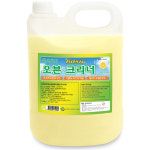 크로바 오븐크리너 베이직 4L 기름때 제거 업소용 대용량 말통 불판 석쇠 : 크로바세제