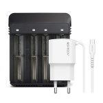 하이맥스 26650 18650 배터리 충전기 건전지충전기 4구 : 웨이브몰