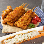 서원 후라이드 닭꼬치 1.3kg 130g x 10개입 분식 튀김 음식점 간식 식당 휴게소 : 제이엘푸드