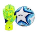 스타 골키퍼장갑 더 폴라리스 어린이 성인 GK장갑 축구 풋살 글러브 : 오늘의 홈트