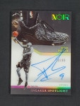 99한정판 토니 파커 오토 친필 사인 카드 (상태안좋음) 2021-22 Noir  Tony Parker Sneaker Spotlight Auto NBA 카드 : 마니아 인더스트리