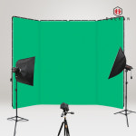 대형 크로마키 그린 스크린 촬영 배경 사진 뒷배경 : 대한