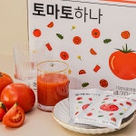 토마토하나 30팩 / 50팩 110ml 국산 해썹 100% 토마토즙 : 따부농원