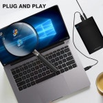 Launchbox 하드 드라이브 내장 45000 레트로 게임 PSP 큐브 X 박스 휴대용 HDD Windows PC 어린이용 선물 : 셀리크