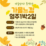 가을느낌여행 영주1박2일_11월 4일(토)~11월 5일(일) : 주식회사쏙쏙