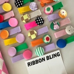 버튼 컬러 팝팝 : Ribbon Bling