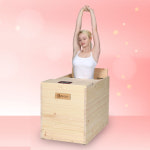 B 다온사우나 어메이징 반신욕기 국내제작 건식1인 사우나 편백나무 양문형 : 유니텍종합몰