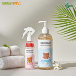 [그린비비] 어린이 키즈 지성 두피 딥클렌징 비건샴푸 500ml 초등학생 사춘기 추천 : Greenvivi