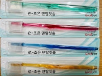 굿덴 e-조은 덴탈칫솔 일반모 슬림헤드 1개 색상랜덤 : 조은덴탈