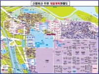 구미시 신평비산동 개발계획도 배달지도 롤스크린 부동산 지도 : 부동산지도현황판