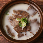 최상급 1+등급 횡성/홍성 한우 곰탕 350g X 3팩 가마솥 18시간 고와 깊고 진한맛 : 얌잇