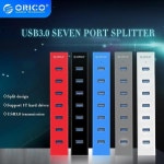 멀티 c타입 ORICO H7013 U3 7 포트 멀티포트 무전원USB허브 : NOO 스토어