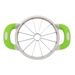 야채 슬라이스 채써는 기계 마능채칼 주방 수박 슬라이서, 창의적인 멜론 커터 나이프, 스테인레스 스틸 과일 절단 실용적인 도구 : 스키니몰