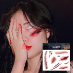빅사이즈 상처 스티커 1P 할로윈타투 페이스스티커 판박이 흉터 분장 타투 : 뉴럭마켓
