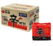 농심 신라면 120g 40개 한박스 도매 업소용 대용량 식자재 식당 box 40입 40봉 : 한열상점