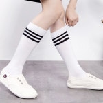 국산 정성 여성용 스포츠 요가 골프 3선 니삭스 양말 4켤레 : 소비천국