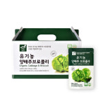 두레생협 유기농 양배추브로콜리 즙 (80mlX30팩) 위에좋은 주스 : 서울북부두레생협