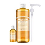 코스트코 닥터브로너스 캐스틸솝 클렌저 950ml+60ml 라벤더 / 올인원 향좋은 바디워시 : 킹찰스