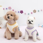 강아지수면조끼 극세사조끼 베베바이올렛S 고양이 애견 겨울조끼 : 마이펫ON