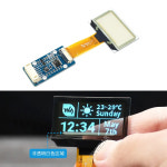 아두이노 라즈베리 파이 STM32 용 투명 OLED 블루 디스플레이 SPI/I2C 인터페이스 1.51 인치 128  64 : 모모스 스토리