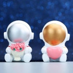 청동조각상 1pcs 크리 에이 티브 미니어처 우주 비 우주인 모델 홈 인테리어 공예 패션 : NOO 스토어