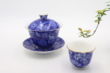 경덕진 다기 수류화개 세트 : 경덕진다기 선선